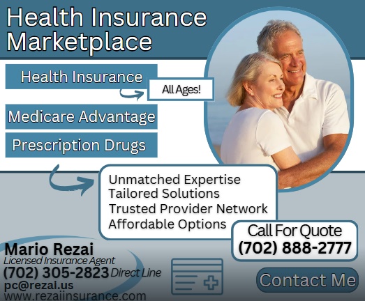 Health Insurance Marketplace - Mario Rezai